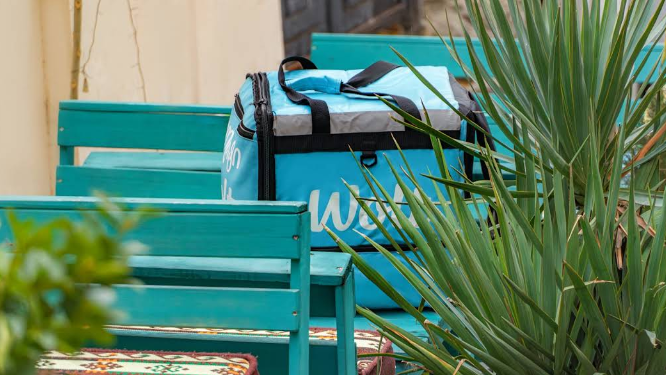 Outdoor Delivery Service Area - Tajmahal Restaurant Tbilisi offers convenient delivery through Wolt and other platforms